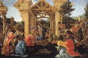 Sandro Botticelli Konungarnas worship oil painting reproduction